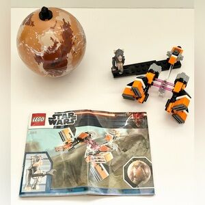 LEGO Star Wars set 9675: Sebulba's Podracer & Tatooine 99% complete.